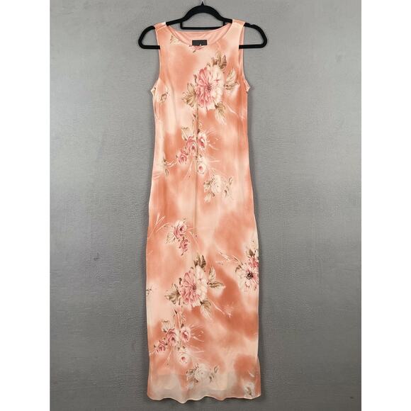 Positive Attitude Dress Womens 6 Floral Sleeveless Maxi Formal Elegant Special - Picture 1 of 7